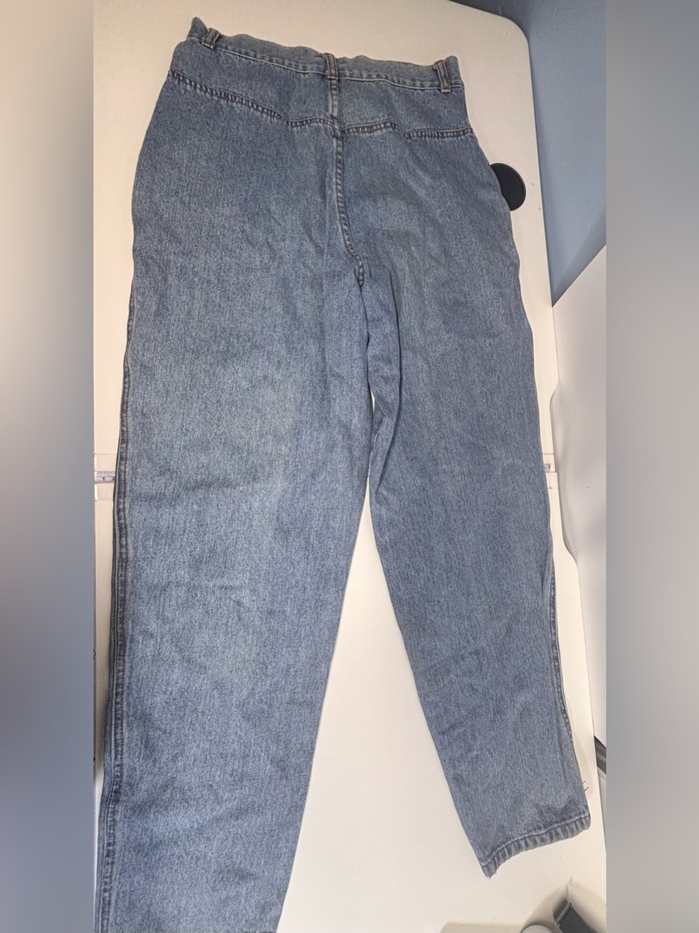 1980s Nevada Vintage high-waisted ribcage western cowgirl denim jeans size 31 - Picture 3 of 10